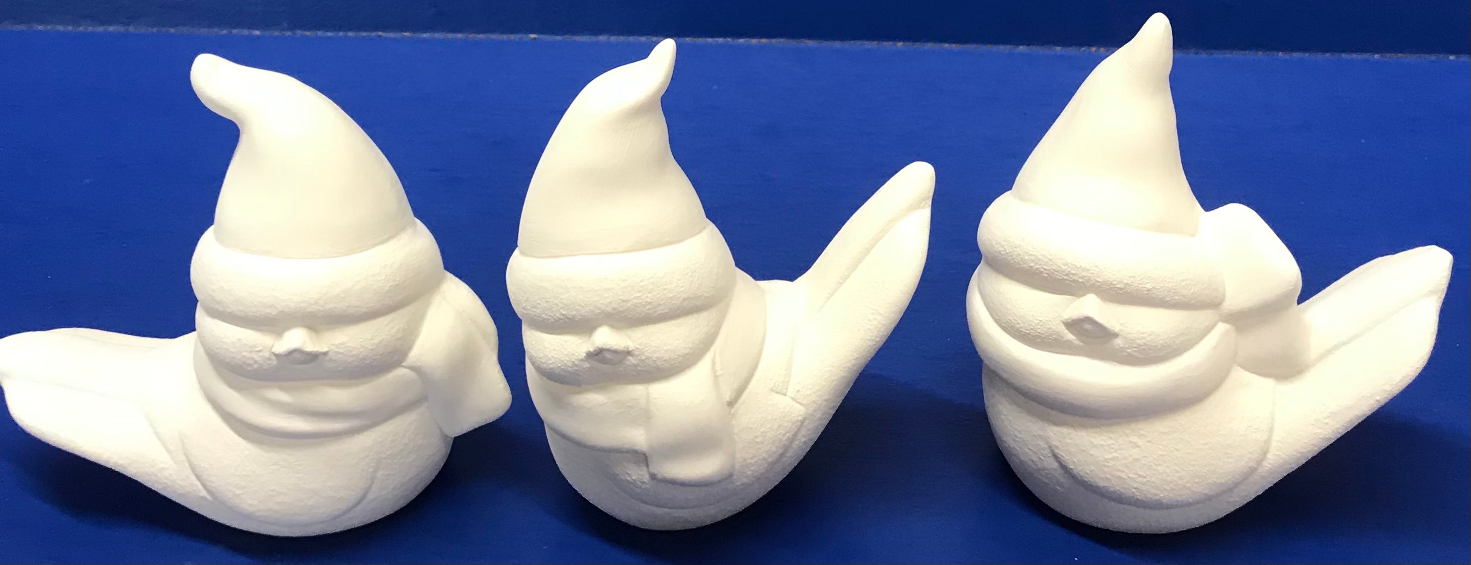 CM Birdies Gnome Set 3.5”Tx3.5”W