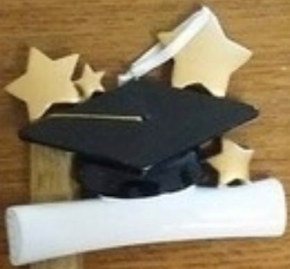 KP Graduate Orn. 2.5”x3”