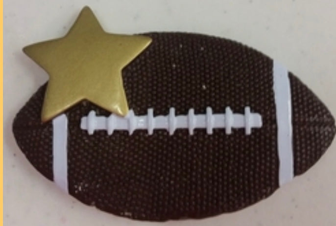 KP Football Orn. 2”x3.5”