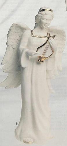 Angel w/Harp 12"T