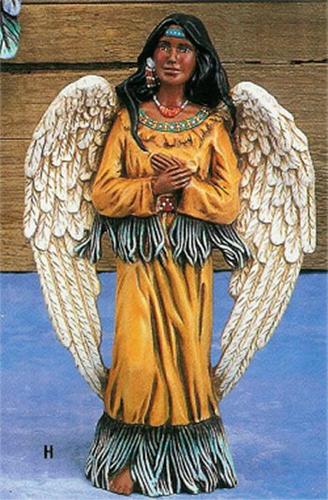 Indian Angel Standing 11"T