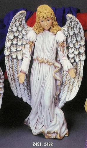 Lg. Standing Kimple Angel 14.5"T