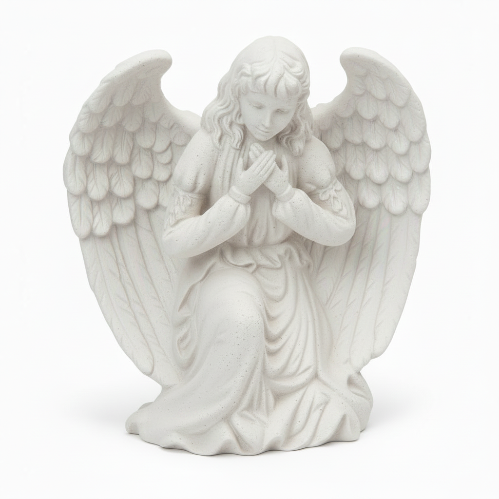 Kimple Med.Kneeling Angel 7.5"T