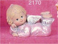 Cute Angel on Tummy 4"L