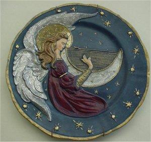 Angel Plate 9.75" dia.