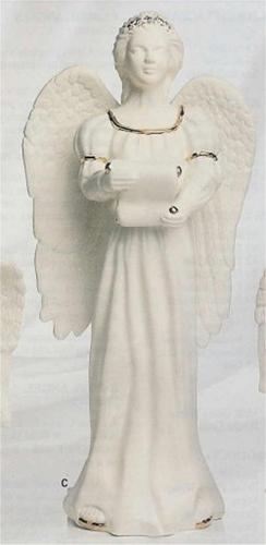 Angel w/Scroll 12"T