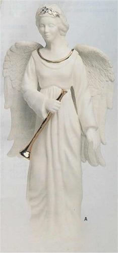 Angel w/Horn 12"T