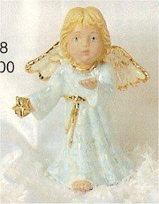 Angel w/Star Blowing Kisses 4.5"T
