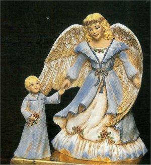 Angel w/Boy 9"T