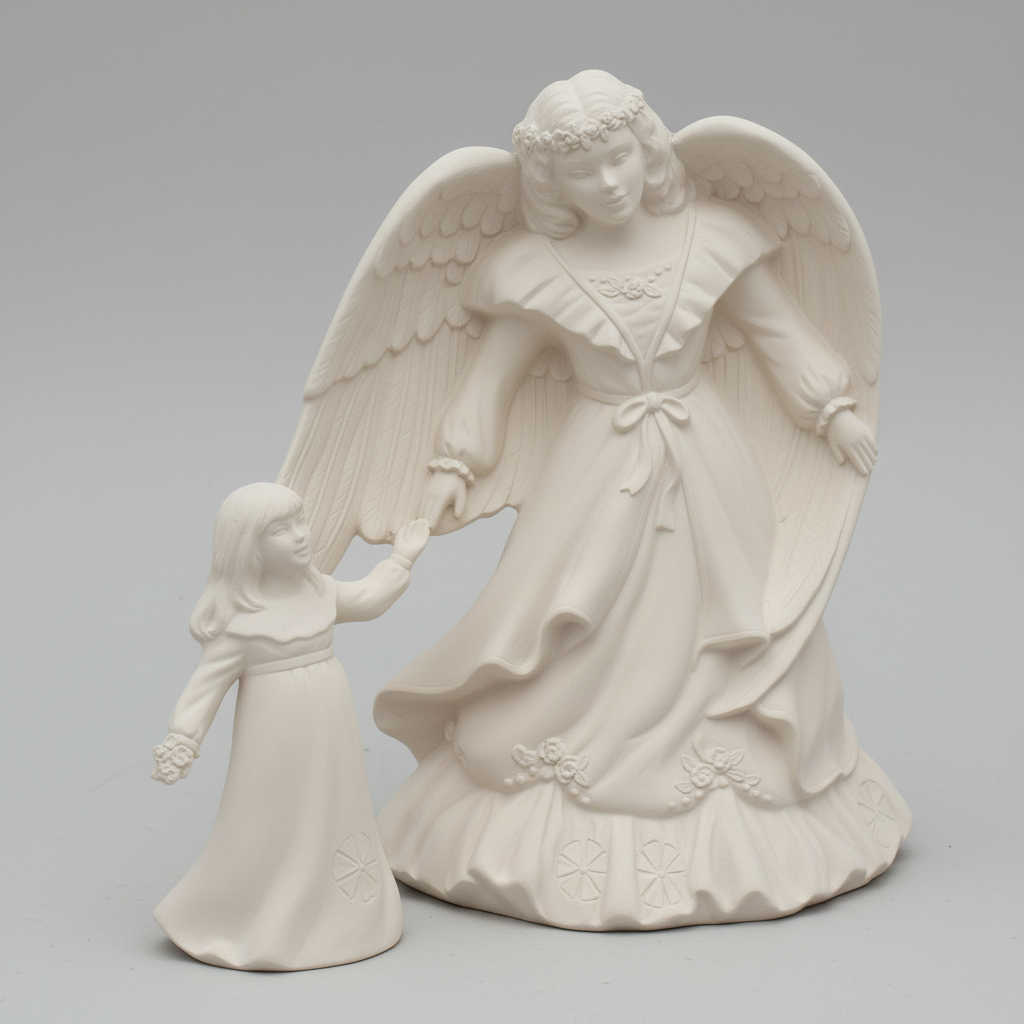 Angel w/ Girl 9"T