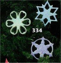 Snowflake Orn. Set 3"