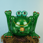 TL Frog Bank 10"W