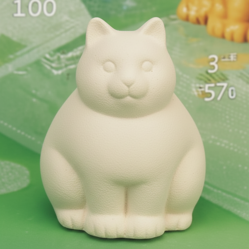 Kitty Bank 5.5"T