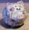 Piggly Bank 7"L