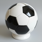 Soccer Ball Bank 5.5"T