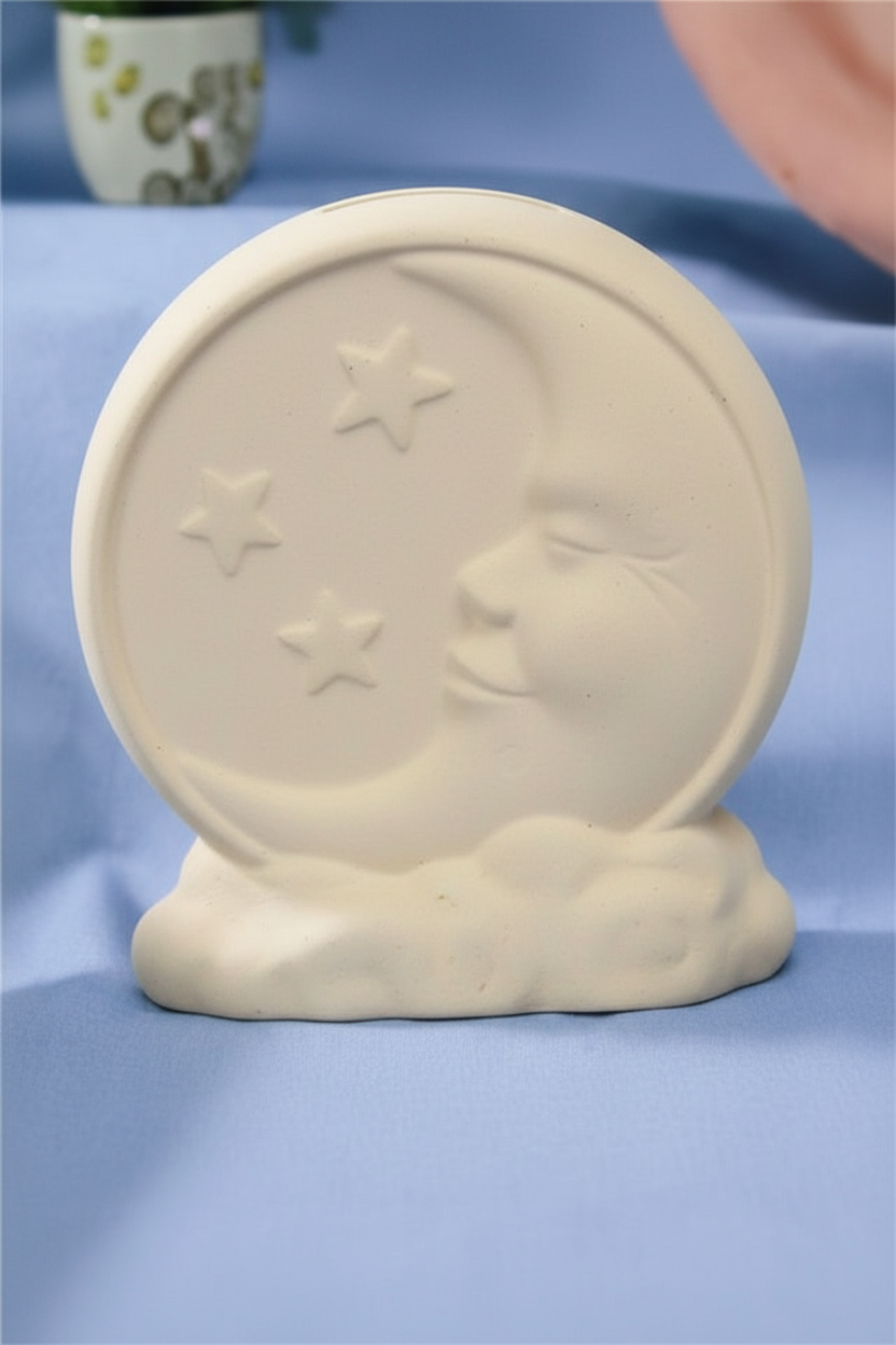 Sun & Moon Bank 7.75 x 7"