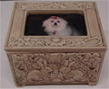 Photo Frame Box w/Lid Rabbit Design 4.75x6.75"