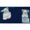 Bunny Babies Praying & Sitting 2.75"T