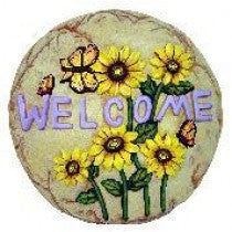 Butterfly Welcome Slab/Plaque 11"