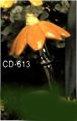 Flower & Stake 8.5"T, 4"dia.