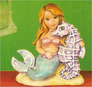 Sea Horse Mermaid 5.5"t
