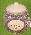 Money Pot w/knob Lid 4.5"t