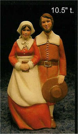 CPI Pottery Pilgrims 10.5"T