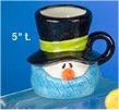 CPI Snowman Mug 5"t