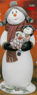 CPI SnowLady w/Baby 29"T