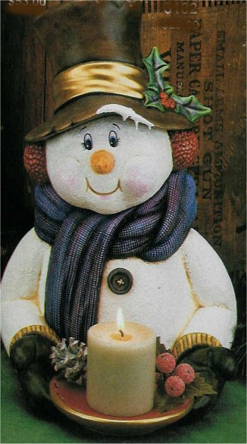 CPI Snowman Bust 17"T