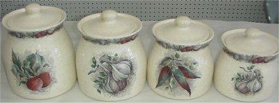 Canisters Country Set 8x7"