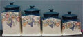 French Ctry Canister Set 6"w
