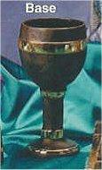 Chalice or Goblet 8.5"t