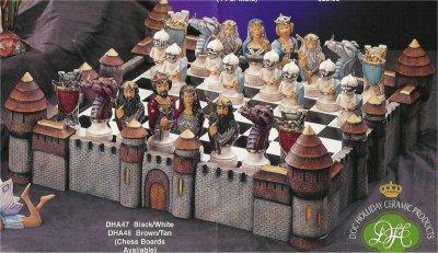 Dragon Lore Chess Set Board included