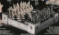 Mystical Chess Set Board & Walls included Unpainted