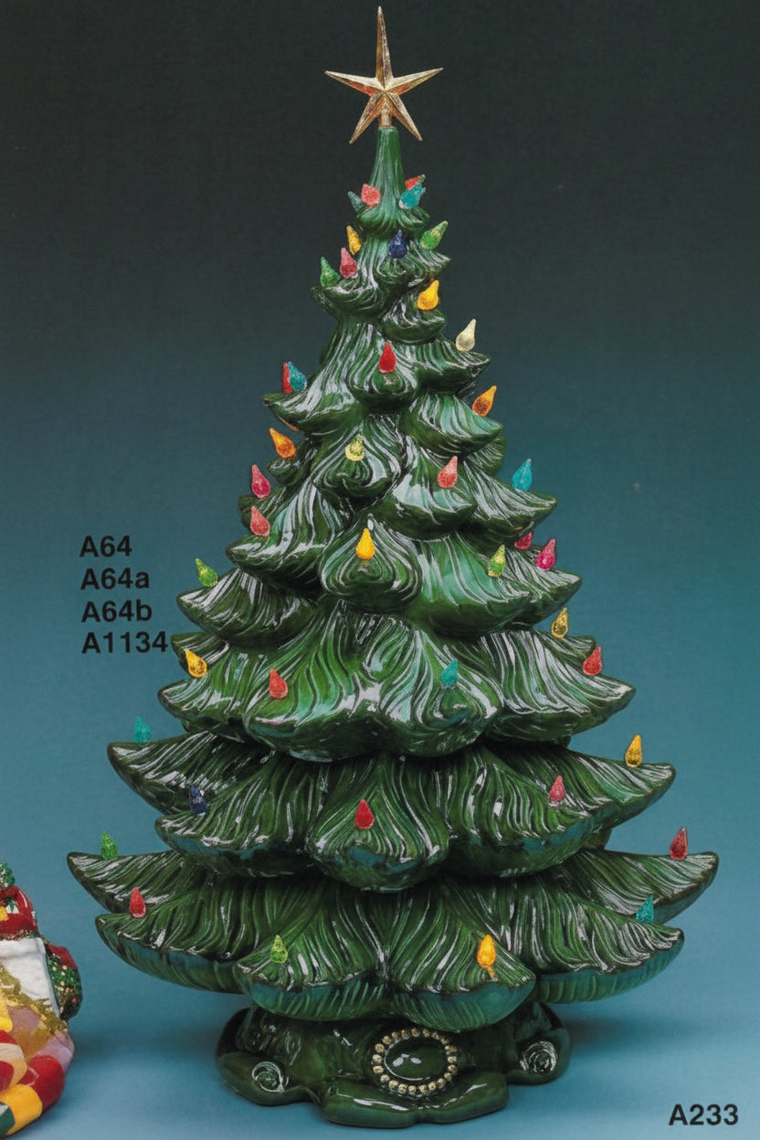 Christmas Tree 22"T/4 sections
