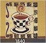 Coffee Cup Tile 6"x6"