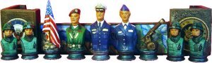 DH Army Chess Set Walls included