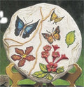 Butterfly Plaque/Slab 11" dia.