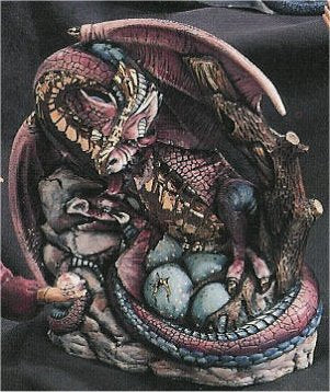 Spring Dragon 9"T