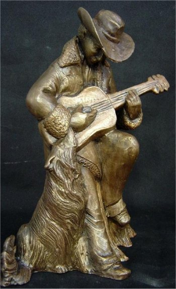 DH Guitar Player 10x8"