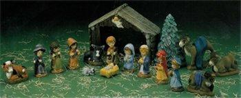 DH Childs Nativity 4.5"Tx6.5"w