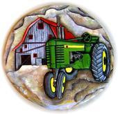 DH Tractor Plaque 10.5"Dia.