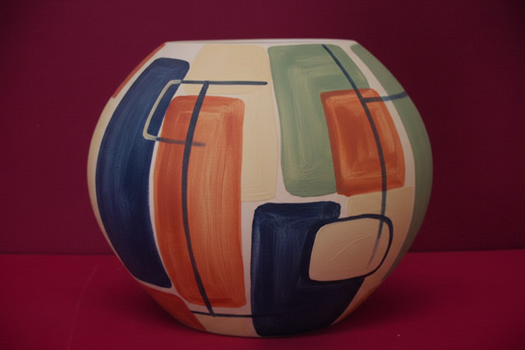 Duncan Pillow Vase 10 x 12"w