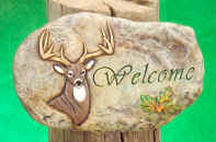 Deer Slab 10x6.5"