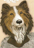 Collie Bust 4.25"t
