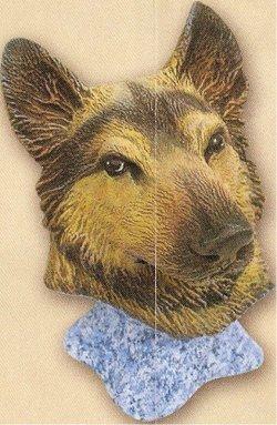 German Shepherd Bust 4.5"t