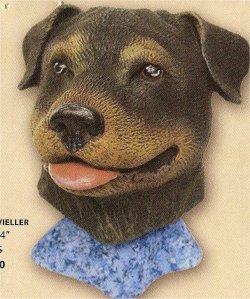 Rottwieller Bust 4"t