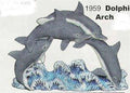 Dolphin Arch 9.25"T