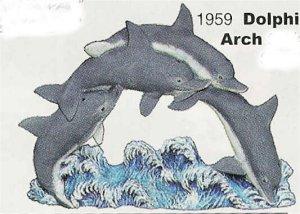 Dolphin Arch 9.25"T